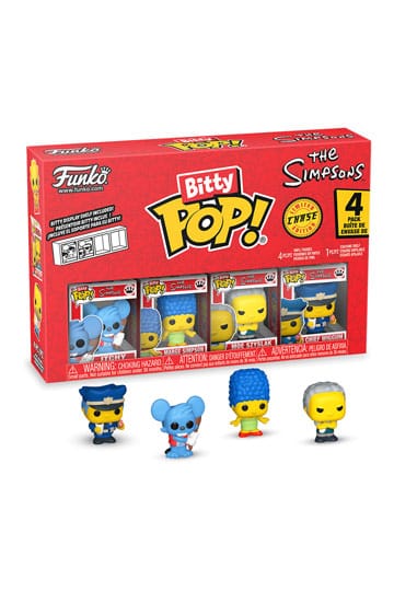 The Simpsons Bitty Pop! Vinyl Afbeelding 4-pack Serie 2 2 cm