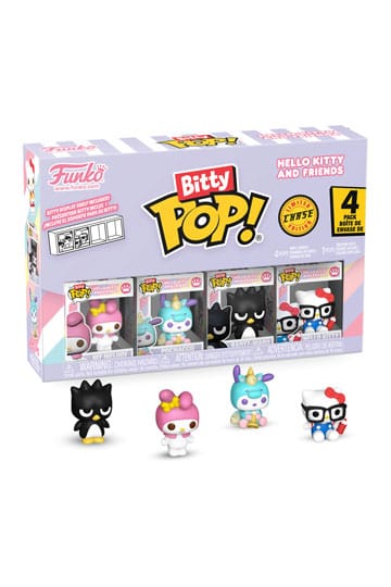 Hallo Kitty en vrienden Bitty POP! Vinylfiguur 4-pack Serie 4 2 cm