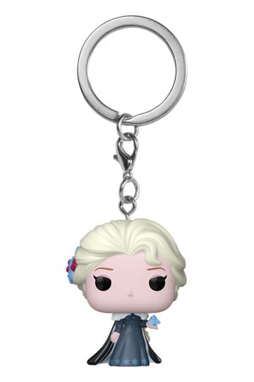 Disneyprinses POP! Vinyl sleutelhangers 4 cm Holiday Elsa-display (12)