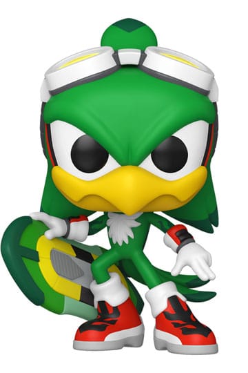 Sonic the Hedgehog Pop! Games vinyl figuur jet the hawk w/board 9 cm