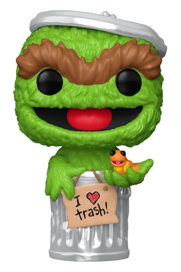 Sesamstraat POP! TV-vinylfiguur Oscar de Grouch 9 cm