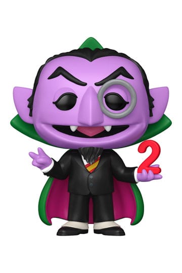 Sesamstraat POP! TV-vinylfiguur De Graaf 9 cm