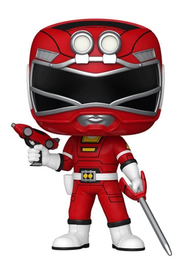 Power Rangers Generations (Tommy) pop! Films vinylfiguren turbo - rode ranger 9 cm