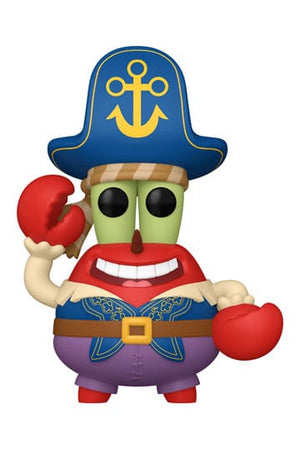 SpongeBob SquarePants POP! Vinylfiguur Mr. Krabs (Piraat) 9 cm