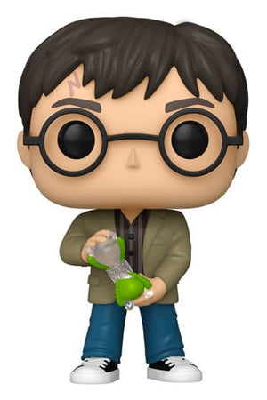 Harry Potter POP! Vakantie vinylfiguur Harry met zandloper 9 cm