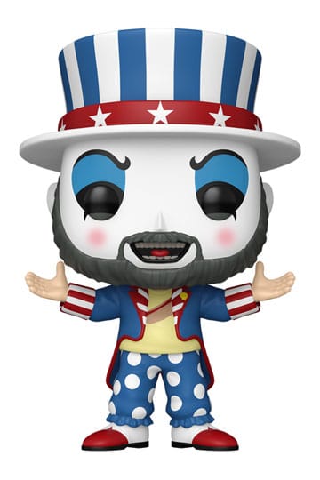 Huis van 1000 lijken POP! Plus vinylfiguur Kapitein Spaulding 9 cm