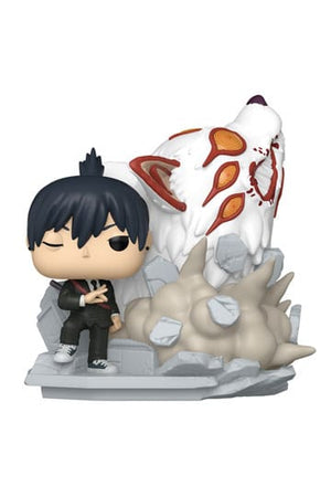 Kettingzaag man popmomenten vinylfiguren aki (Fox Devil) 9 cm