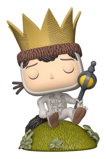 Waar de wilde dingen POP zijn! Premium vinylfiguur Max met scepter? 9 cm