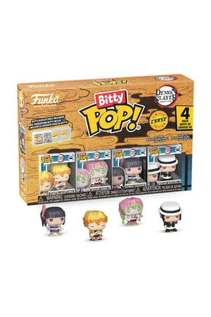 Demon Slayer: Kimetsu geen Yaiba Bitty POP! Vinylfiguur 4-pack Zenitsu 2,5 cm