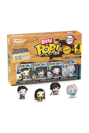 Demon Slayer: Kimetsu geen Yaiba Bitty POP! Vinylfiguur 4-pack Nezuko 2,5 cm