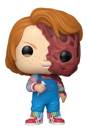 Chucky Pop! Televisie vinylfiguur Chucky (gesmolten gezicht) 9 cm