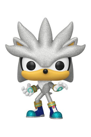 Sonic the Hedgehog Pop! Games vinyl figuur zilver de egel (fl) 9 cm