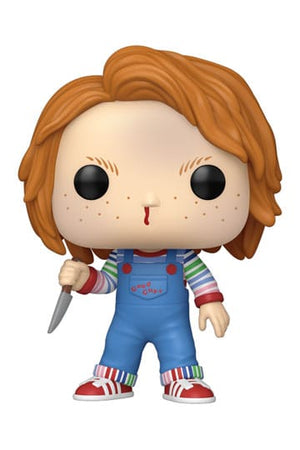 Chucky POP! Movies Vinylfiguur Chucky (Bloedige Neus) 9 cm