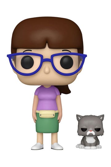 Bob's Burgers POP!&Buddy TV Vinyl Figuur Gayle met Mr. Business 9 cm