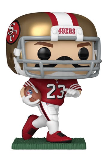 NFL: Legendes POP! Sportvinylfiguur 49ers - Christian McCaffrey (TB) 9 cm