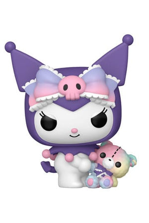 Sanrio POP!&Buddy animatie vinylfiguren Kuromi met beer 9 cm