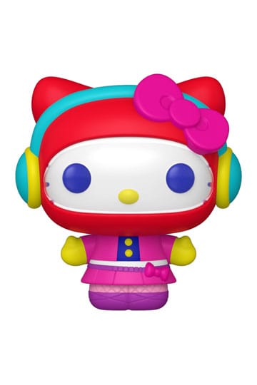 * HEO Exclusieve editie* Hello Kitty Pop! Animatie vinylfiguren Hello Kitty (arcade -outfit) 9 cm