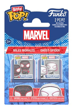 Spider-Man Bitty Pop! Vinyl Afbeelding 2-pack Milesm & Sgwen 2,5 cm