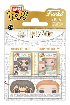 Harry Potter Bitty Pop! Vinyl Afbeelding 2-pack Harry & Ginny 2,5 cm