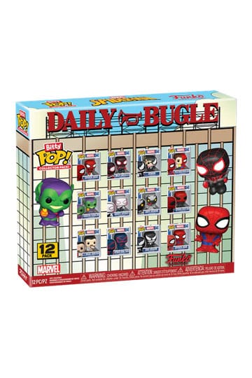 Spider-Man Bitty POP! Vinylfiguur Multipack 2,5 cm Display (12)