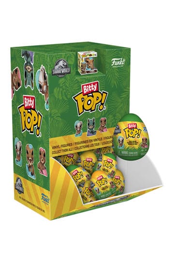 Jurassic Park POP! Vinylfiguur Paasei PDQ Display (24) 2,5 cm