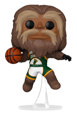 NBA-legendes POP! Sportvinylfiguurmascottes Sonics- Sasquatch 9 cm