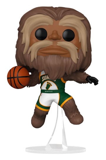 NBA-legendes POP! Sportvinylfiguurmascottes Sonics- Sasquatch 9 cm