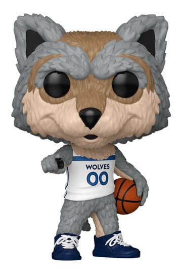 NBA-legendes POP! Sport vinyl figuur mascottes wolven - Crunch The Wolf 9 cm