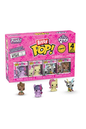 Mijn kleine pony Bitty POP! Vinylfiguren 4-pack TwilightSparkle met kanaal 2,5 cm