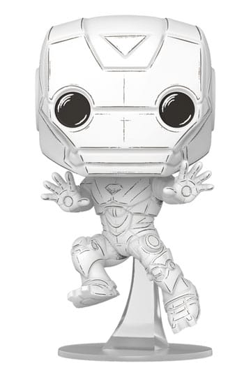Wonder POP! Vinylfiguur geschetst - Iron Man 9 cm