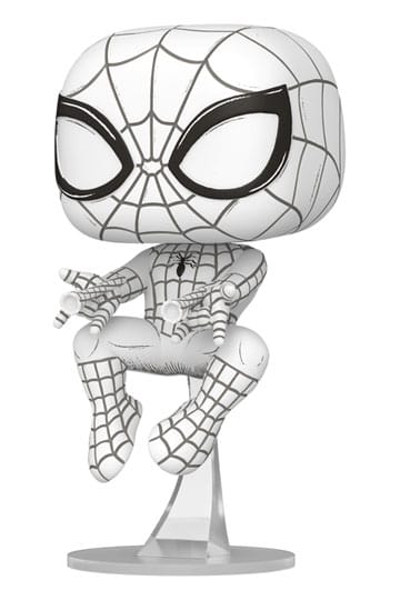 Wonder POP! Vinylfiguur geschetst - Spider-Man 9 cm