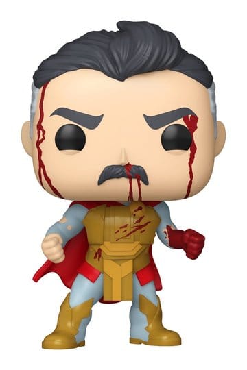 Onoverwinnelijk 2 POP! TV-vinylfiguur Omni-Man (pantser) (bloedig) 9 cm