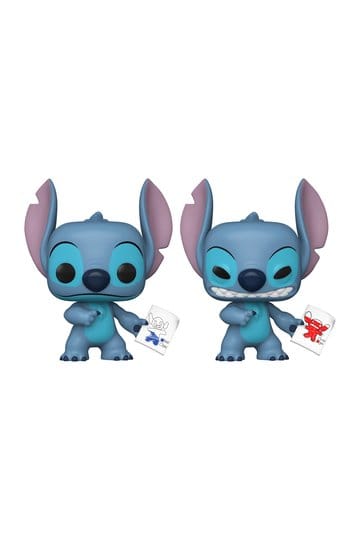 Lilo & Stitch POP! Vinyl figuursteek met stemmingsgrafiek met Chase 9 cm assortiment (6)