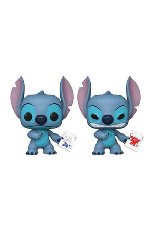 Lilo & Stitch POP! Vinyl figuursteek met stemmingsgrafiek met Chase 9 cm assortiment (6)