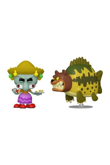 SpongeBob SquarePants POP! Animatie vinylfiguur 2-pack Octo & Zeebeer 9 cm