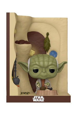 Star Wars POP! Nooks Vinylfiguur Yoda's Hutt 9 cm
