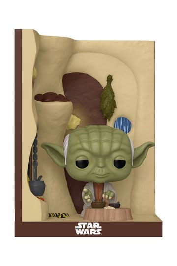 Star Wars POP! Nooks Vinylfiguur Yoda's Hutt 9 cm