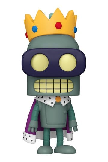 Futurama-pop! Animatie vinylfiguur Super King Bender 9 cm