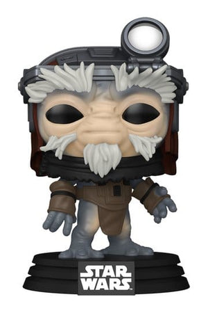 Star Wars: Mandalorian & Grogu POP! Vinylfiguur Clang met hoofdstel 9 cm