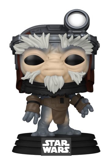 Star Wars: Mandalorian & Grogu POP! Vinylfiguur Clang met hoofdstel 9 cm