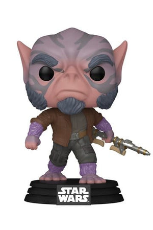Star Wars: The Mandalorian en Grogu POP! Vinyl Bobblehead Figuur Zeb Orrelios 9 cm