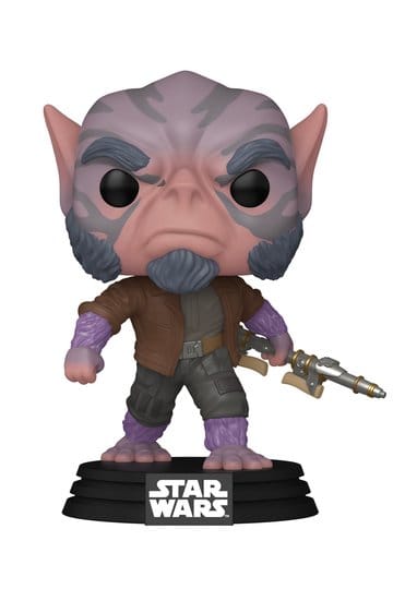 Star Wars: The Mandalorian en Grogu POP! Vinyl Bobblehead Figuur Zeb Orrelios 9 cm
