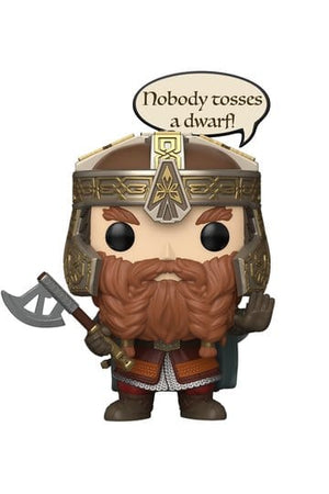De Lord of the Rings-POP! Vinylfiguur Gimli 9 cm