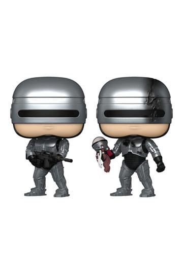 Robocop POP! Films Vinylfiguren Robocop (Metallic) met Chase 9 cm Assortiment (6)