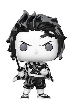 Demon Slayer: Kimetsu geen Yaiba POP! Animatie vinylfiguren Tanjiro (Sumi-inkt) 9 cm
