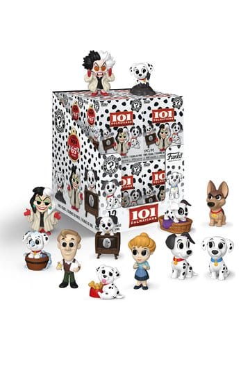 Honderd en één Dalmatiërs minifiguren PDQ 5 cm display (12)