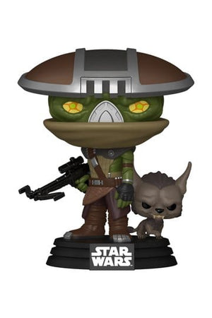 Star Wars: The Mandalorian en Grogu POP! & Buddy Vinylfiguur Embo & Keibu 9 cm