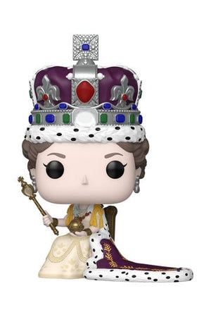 Koningin Elizabeth II POP! Premium vinylfiguur 100e - Koningin Elizabeth II (kroning) 9 cm