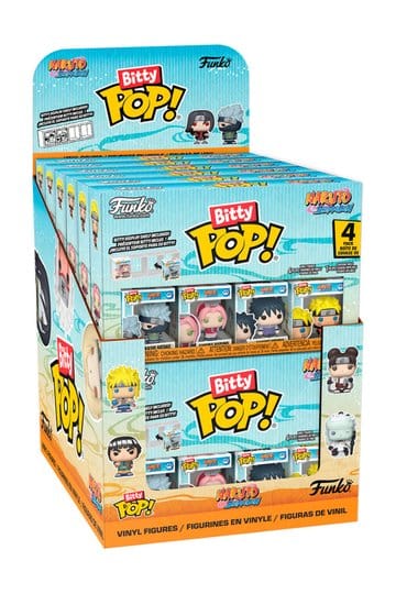 Naruto Bitty POP! Vinylfiguur, 4-pack, display (12) 2,5 cm