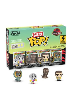 Jurassic Park Beetje POP! Vinylfiguur 4-pack Mr. DNA 2,5 cm